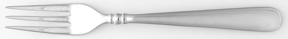 Pearl Platinum-Satin Accent (Stainless) Cocktail/Seafood Fork by Lenox-1