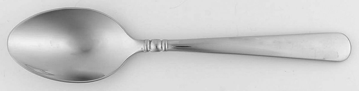Pearl Platinum-Satin Accent (Stainless) Tablespoon (Serving Spoon) by Lenox-1