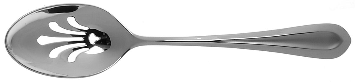 Celeste Frosted (Stainless) Pierced Tablespoon (Serving Spoon) by Lenox-1