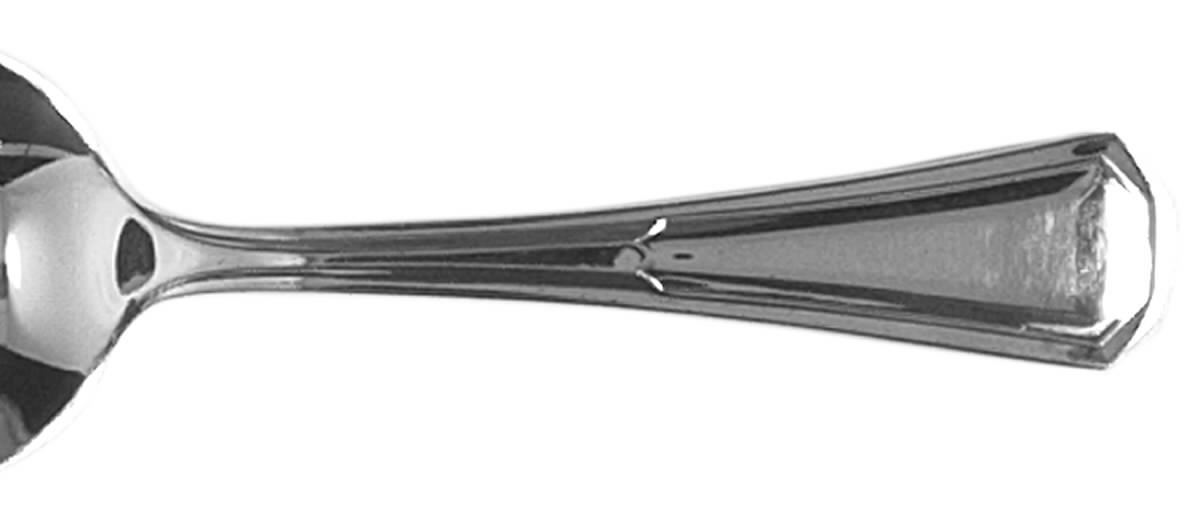 LUS17 (SILVERPLATE) Straight Handle Baby Spoon by Lunt Silver-1