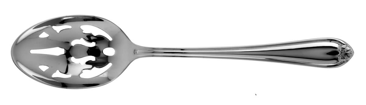Butterfly Meadow (Stainless) Pierced Tablespoon (Serving Spoon) by Lenox-1