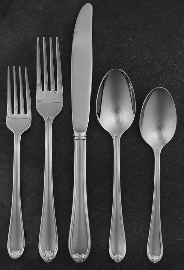 Butterfly Meadow Frosted (Stainless) 5 Piece Place Setting by Lenox-1