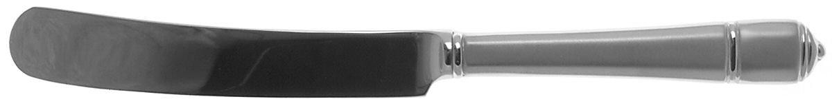Williamsburg Cannonade Frosted (Stainless) Hollow Handle Master Butter Knife by Lenox-1