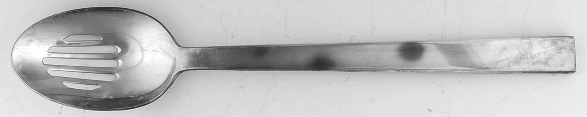 Academy (Silverplate) Pierced Tablespoon (Serving Spoon) by Ralph Lauren Flatware-1