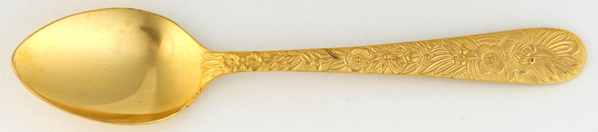 LCU46GO (GOLD ELECTROPLATE) Teaspoon by Lifetime-1