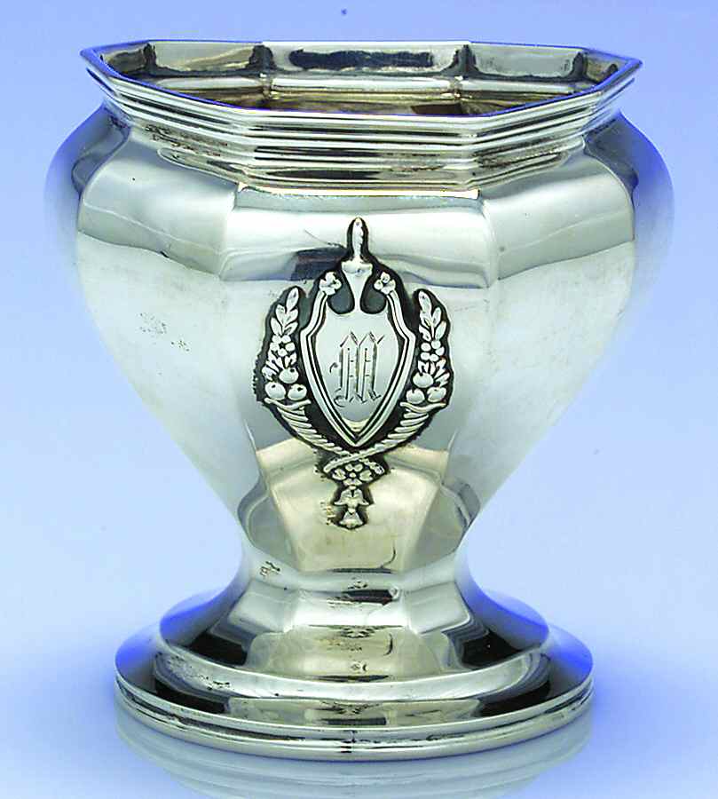 Mount Vernon (Sterling, Hollowware) Waste Bowl by Lunt Silver-1
