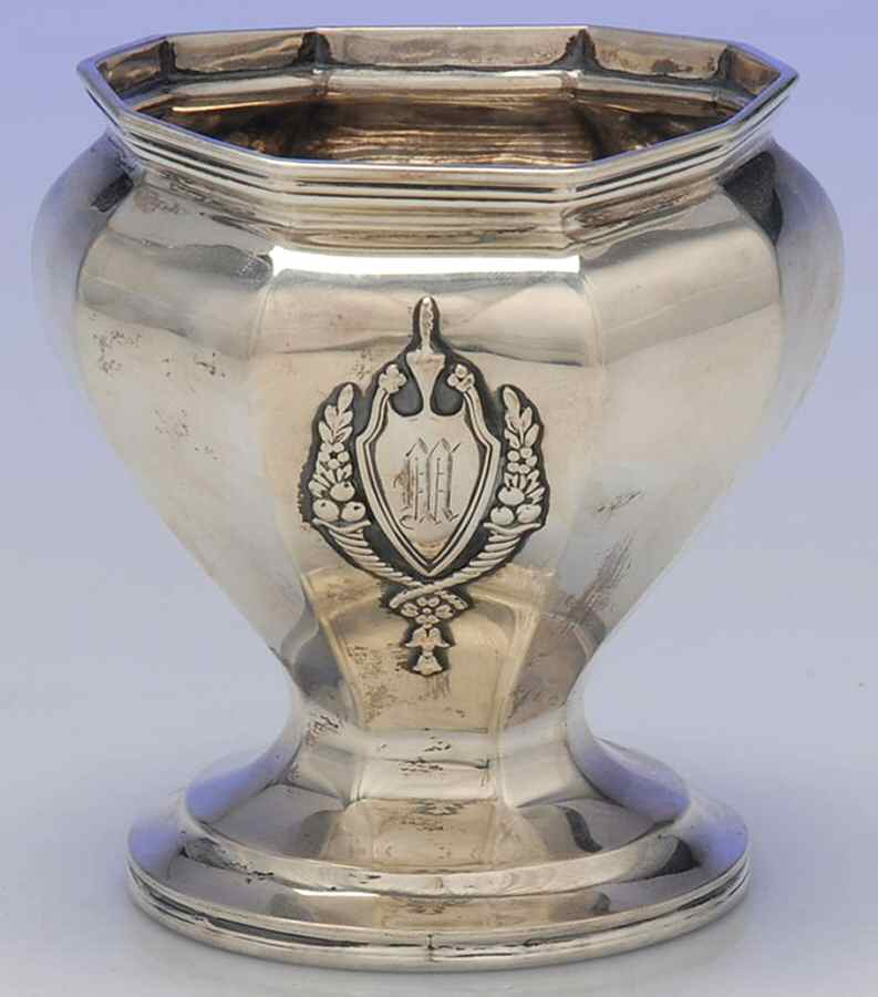 Mount Vernon (Sterling, Hollowware) Waste Bowl by Lunt Silver-1