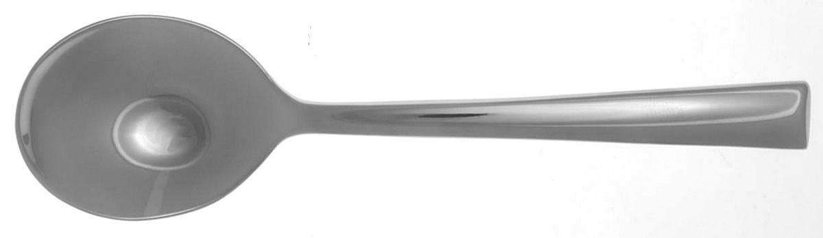 Continental Dining (Stainless) Round Bowl Soup Spoon (Bouillon) by Lenox-1