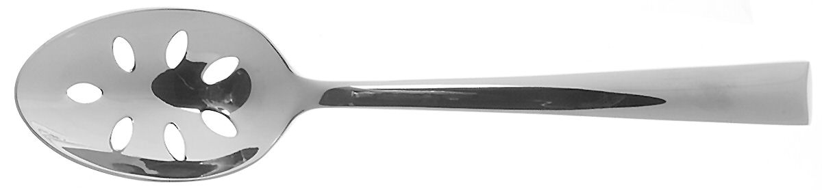 Continental Dining (Stainless) Pierced Tablespoon (Serving Spoon) by Lenox-1