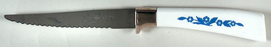 Cornflower Blue Knife-Steak/Individual by Corning Corelle-1