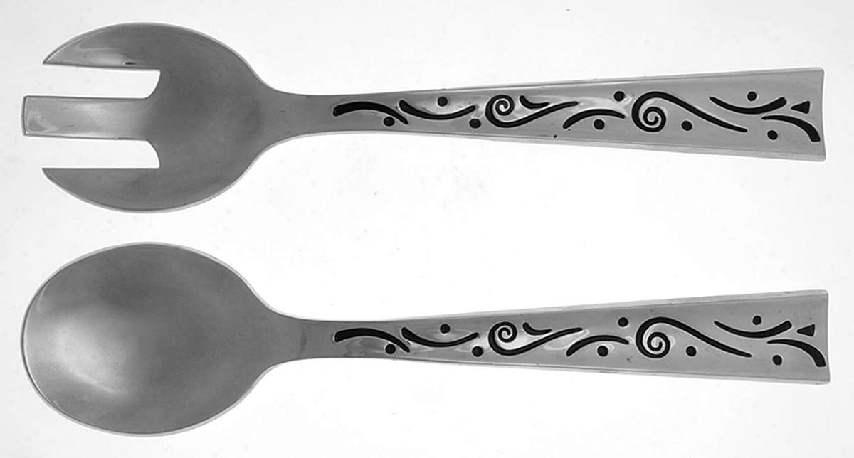Spyro (Hollowware) (2 Pc) Solid Salad Set by Lenox-1
