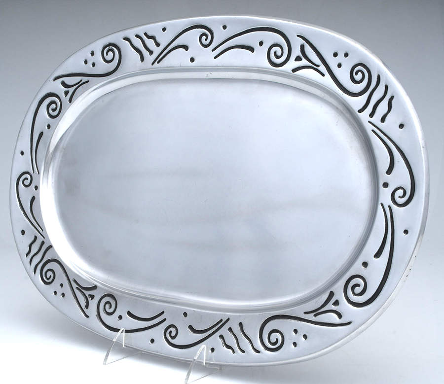 Spyro (Hollowware) 18" Oval Tray by Lenox-1