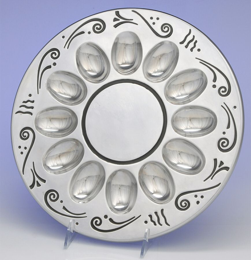 Spyro (Hollowware) Deviled Egg Tray (Holds 12) by Lenox-1