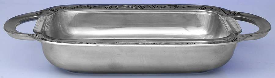 Spyro (Hollowware) 2 Qt Rectangular Baker with Liner by Lenox-1