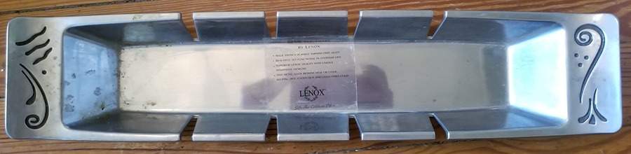 Spyro (Hollowware) Baguette Tray by Lenox-1
