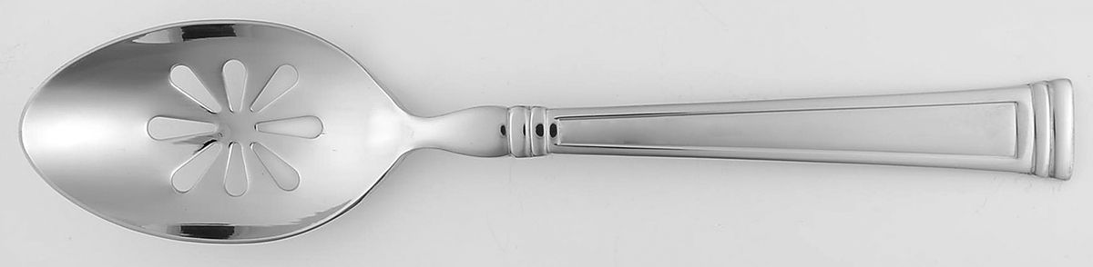 Esquire (Stainless) Pierced Tablespoon (Serving Spoon) by Lenox-1