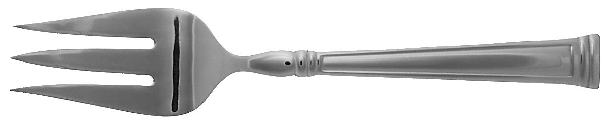 Esquire (Stainless) Medium Solid Cold Meat Serving Fork by Lenox-1