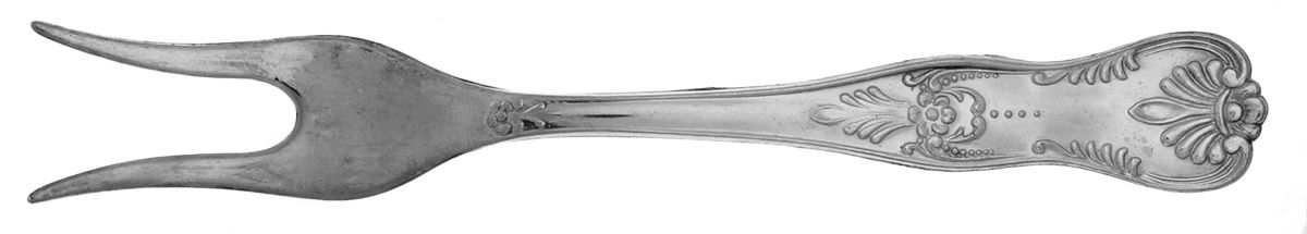 Lbi1 (Silverplate) Solid Serving Fork by LBL Italy-1