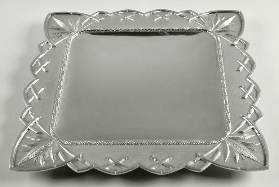 British Colonial (Hollowware) 13" Square Tray by Lenox-1