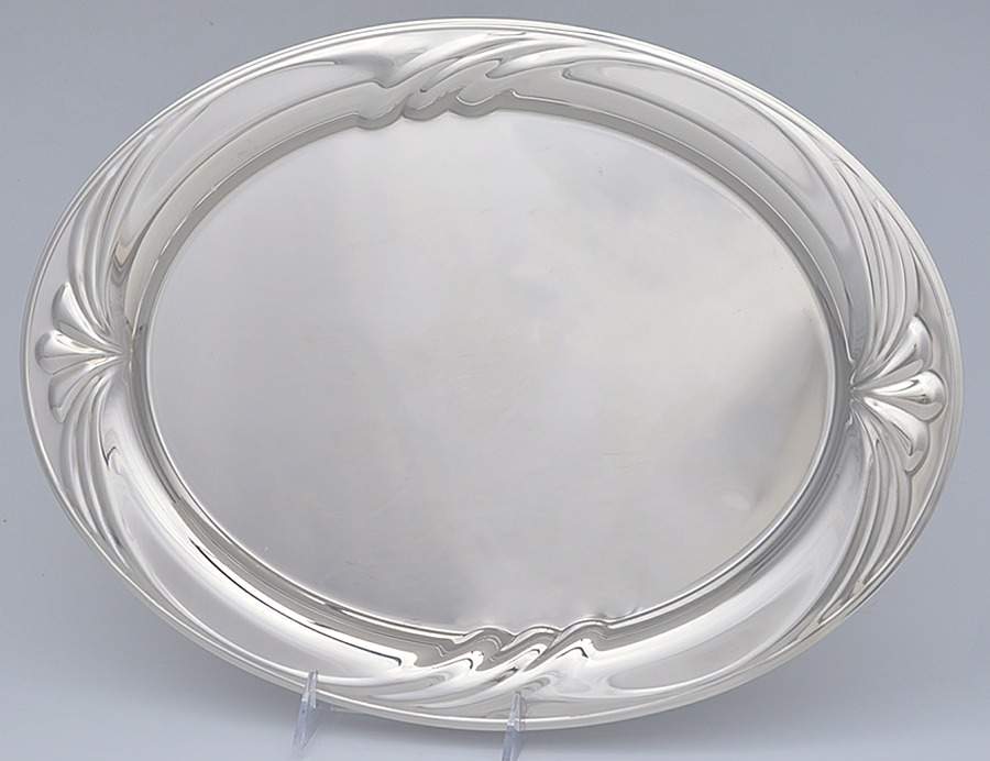 Kelly (Stainless, Hollowware) 16" Oval Serving Platter by Lenox-1