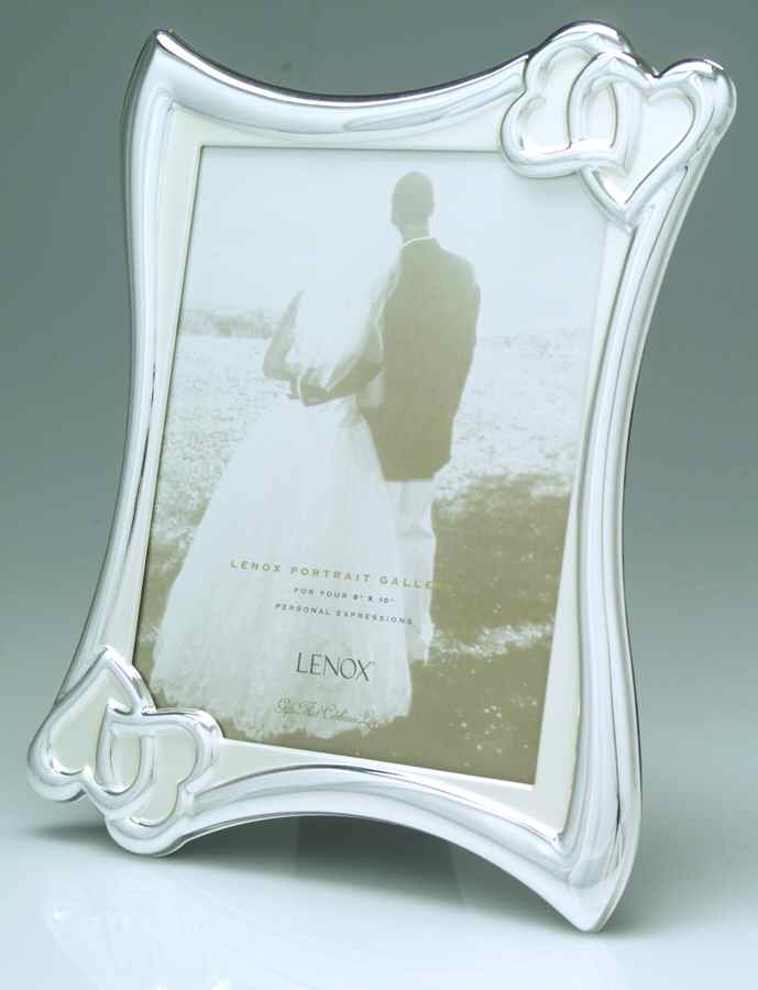 Wedding Promises (Silverplate, Hollowware) Frame-Holds 8" X 10" Picture by Lenox-1