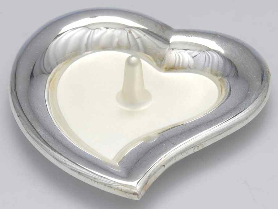 Wedding Promises (Silverplate, Hollowware) Ring Holder by Lenox-1