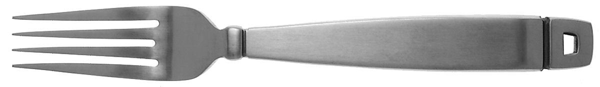 Notch (Stainless) Fork by Lunt Silver-1