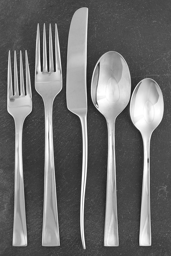 Flatiron (Stainless) 5 Piece Place Setting by Lenox-1