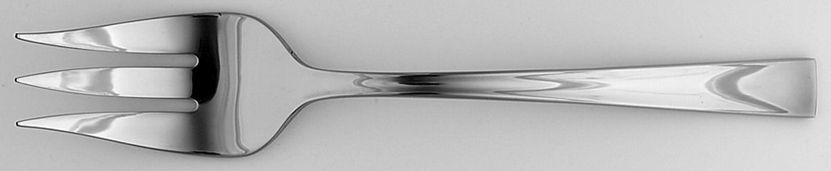 Flatiron (Stainless) Large Solid Cold Meat Serving Fork by Lenox-1