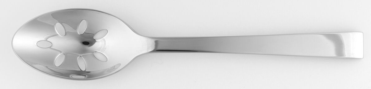 Noel (Stainless) Pierced Tablespoon (Serving Spoon) by Lenox-1