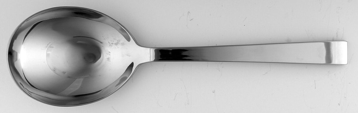 Noel (Stainless) Solid Smooth Casserole Spoon by Lenox-1