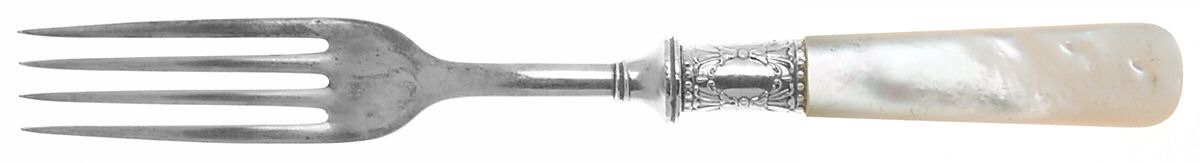 Pearl Handle Flatware 9 (Sterling) Pearl Handle Fork by Landers, Frary & Clark-1