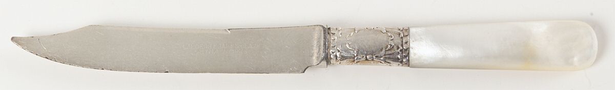 Pearl Handle Flatware 9 (Sterling) Pearl Handle Individual Fruit Knife by Landers, Frary & Clark-1