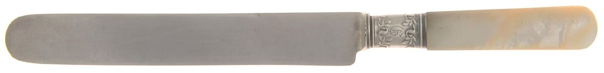 Pearl Handle Flatware 11 (Sterling) Blunt Hollow Knife by Landers, Frary & Clark-1