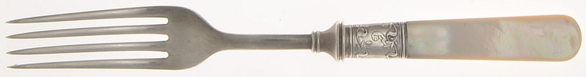 Pearl Handle Flatware 11 (Sterling) Pearl Handle Fork by Landers, Frary & Clark-1