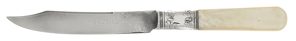 Pearl Handle Flatware 11 (Sterling) Pearl Handle Individual Fruit Knife by Landers, Frary & Clark-1