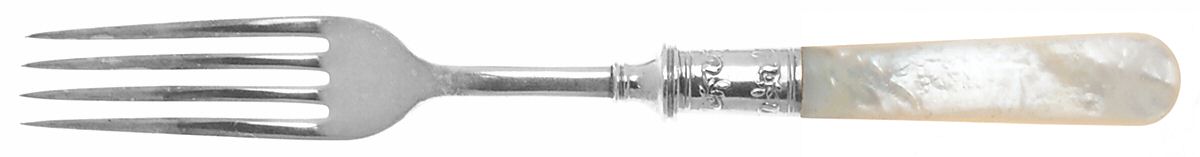 Pearl Handle Flatware 11 (Sterling) Pearl Handle Fork by Landers, Frary & Clark-1