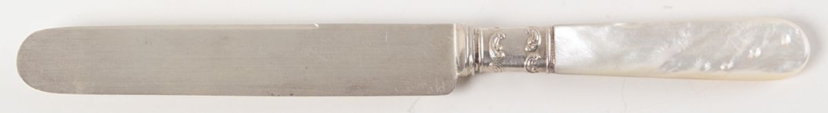 Pearl Handle Flatware 13 (Sterling) Pearl Handle Breakfast Knife by Landers, Frary & Clark-1