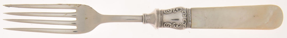 Pearl Handle Flatware 14 (Sterling) Pearl Handle Fork by Landers, Frary & Clark-1