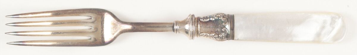 Pearl Handle Flatware 14 (Sterling) Pearl Handle Fork by Landers, Frary & Clark-1
