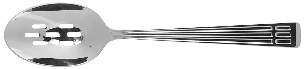Tribeca (Stainless) Pierced Tablespoon (Serving Spoon) by Lenox-1
