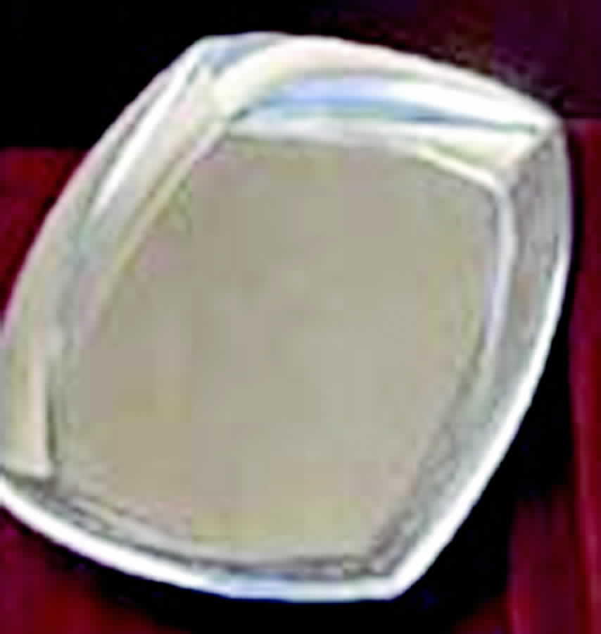 Aero (Metal, Hollowware) 18" Rectangular Tray by Lenox-1