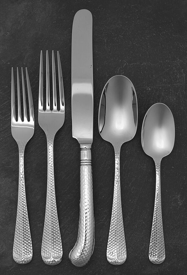 Hewitt (Stainless) 5 Piece Place Setting by Ralph Lauren Flatware-1