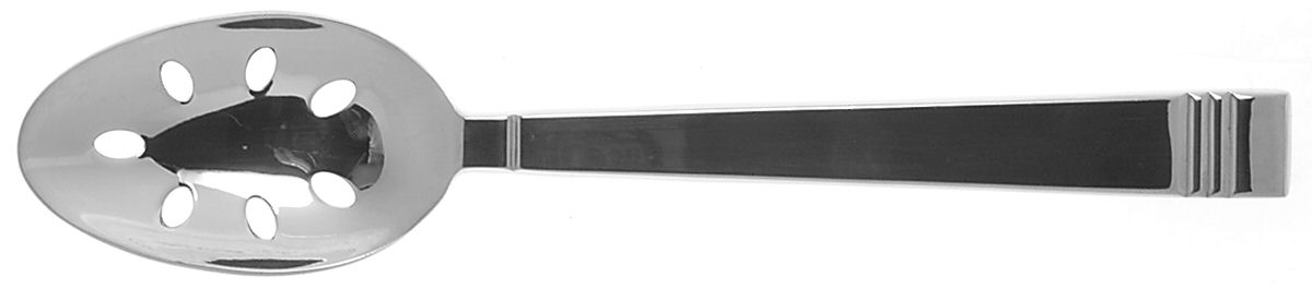 Tin Can Alley (Stainless) Pierced Tablespoon (Serving Spoon) by Lenox-1