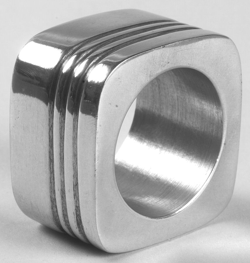 Tin Can Alley (Stainless) Napkin Ring by Lenox-1