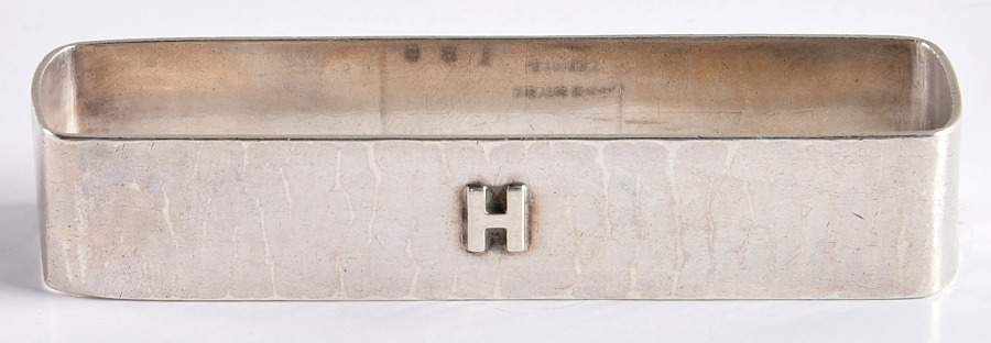 LBO1 (Sterling, Hollowware) Napkin Ring by Lebolt & Co-1