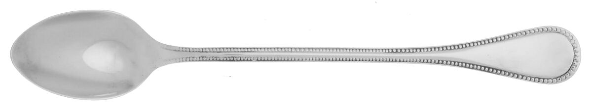 Bead Collection (Sterling, Babyware) Infant Feeding Spoon by Lunt Silver-1