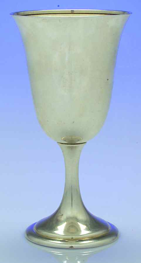 031 (Sterling, Hollowware) Water Goblet by Lunt Silver-1