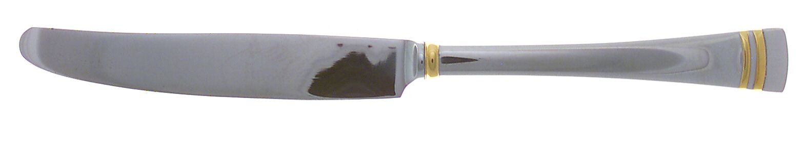 Federal Gold (Stainless, Gold Bands) New French Hollow Knife by Lenox-1