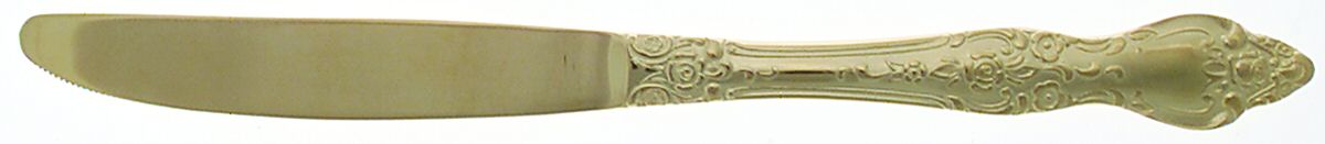 LCU81 (Gold Electroplate) Modern Solid Knife by Lifetime-1